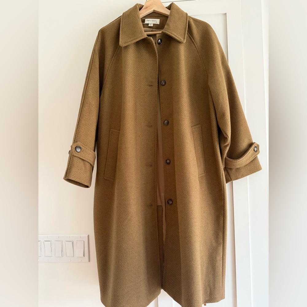 See U Soon - Women's Brown Coat